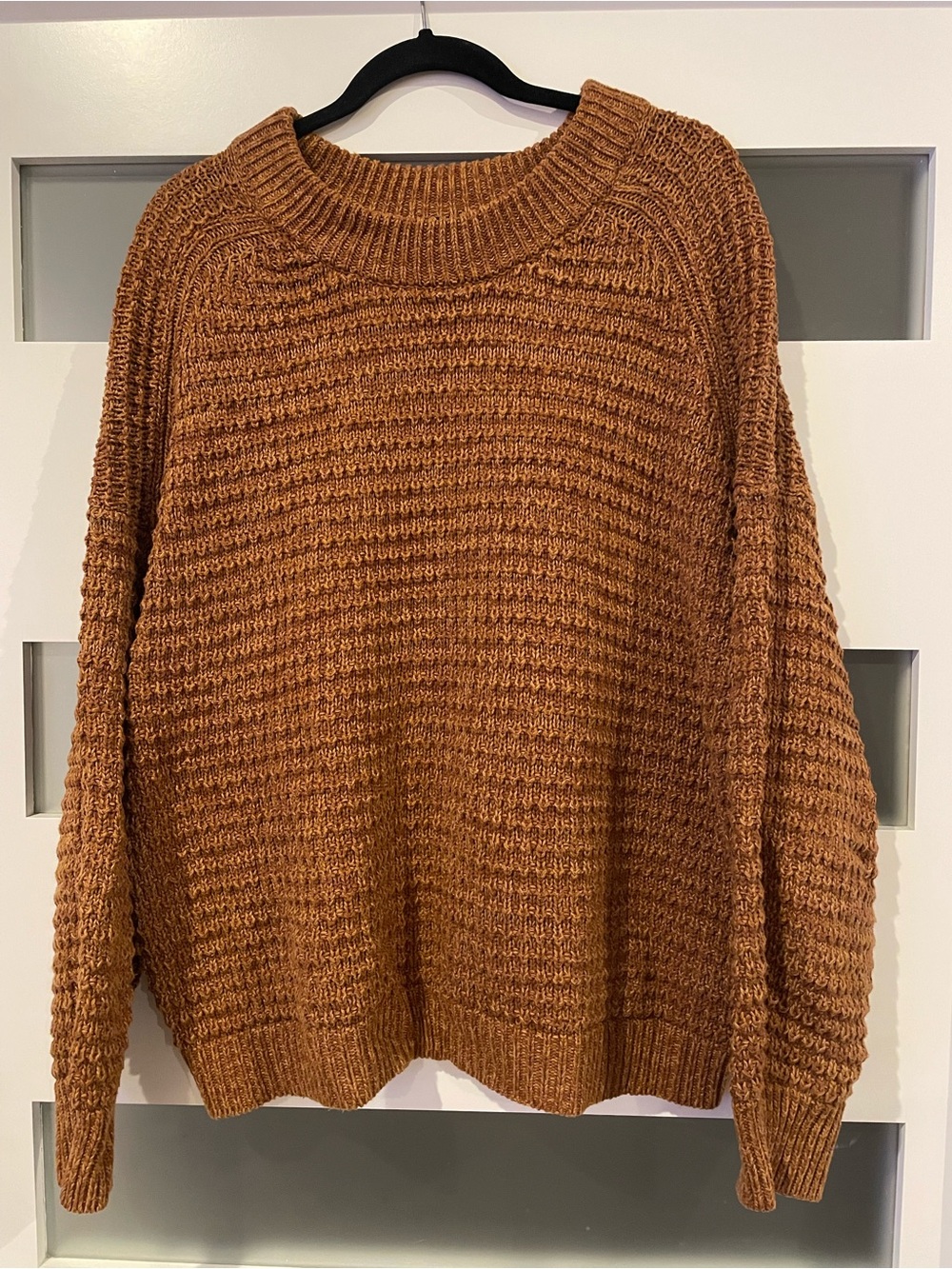 Universal Thread Chunky Crewneck Sweater - Rust Brown